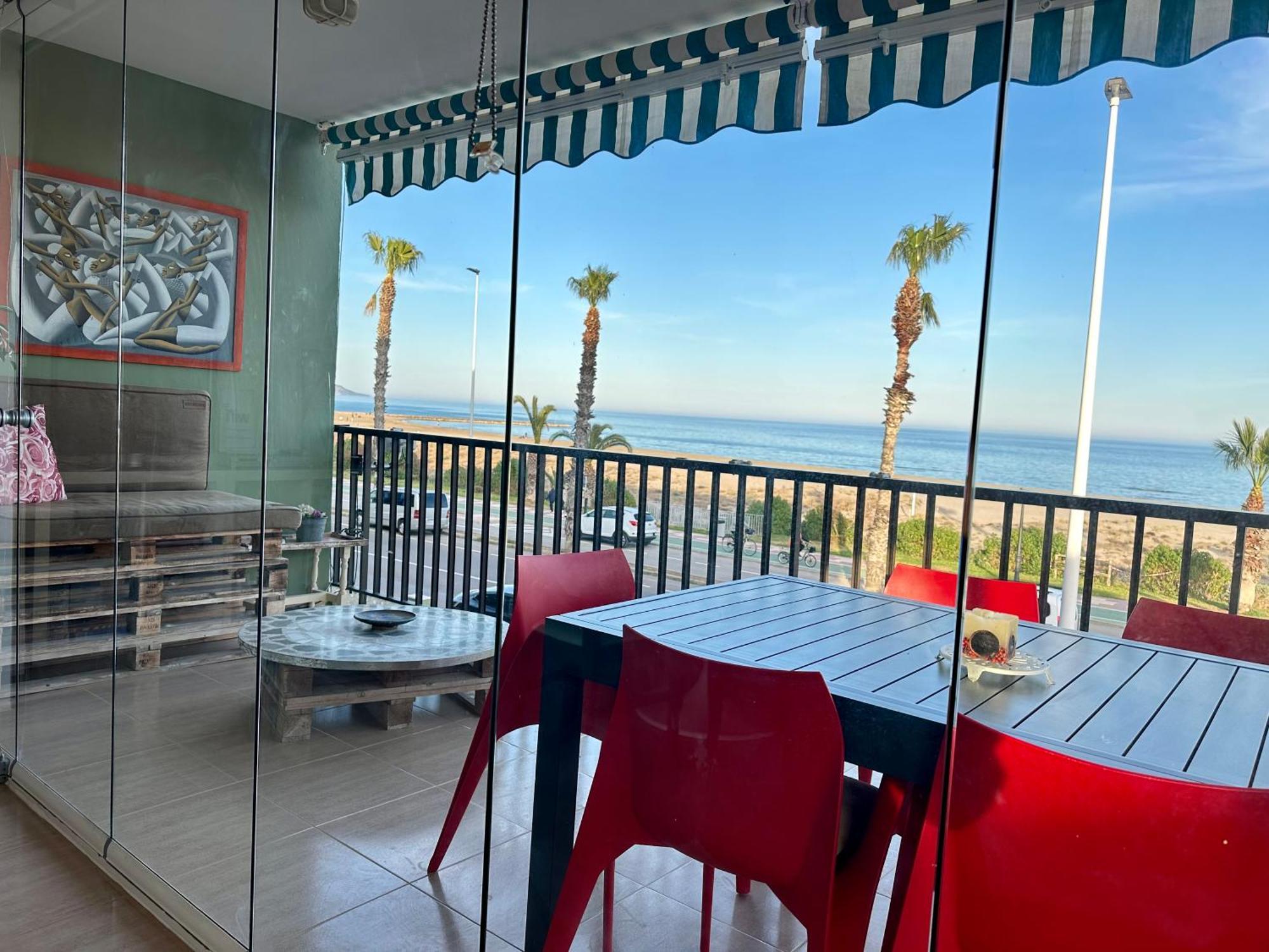 Apartamento Frente Al Mar Беникасим Экстерьер фото