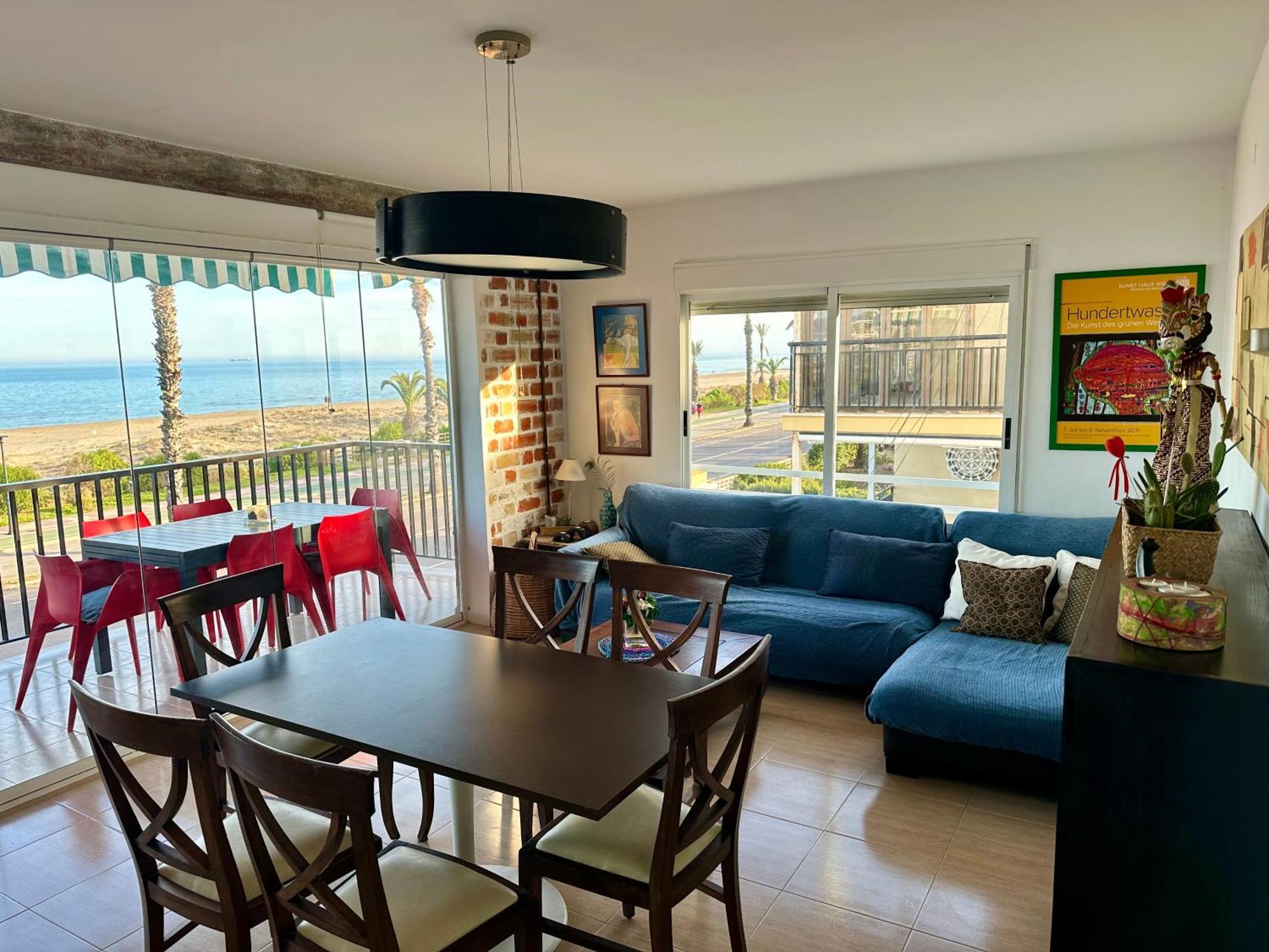 Apartamento Frente Al Mar Беникасим Экстерьер фото