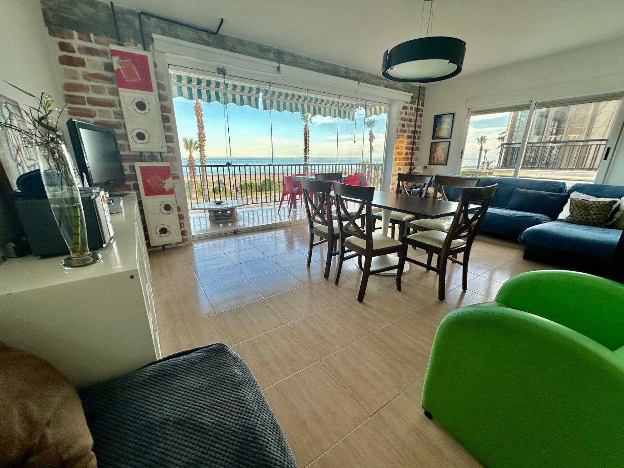 Apartamento Frente Al Mar Беникасим Экстерьер фото