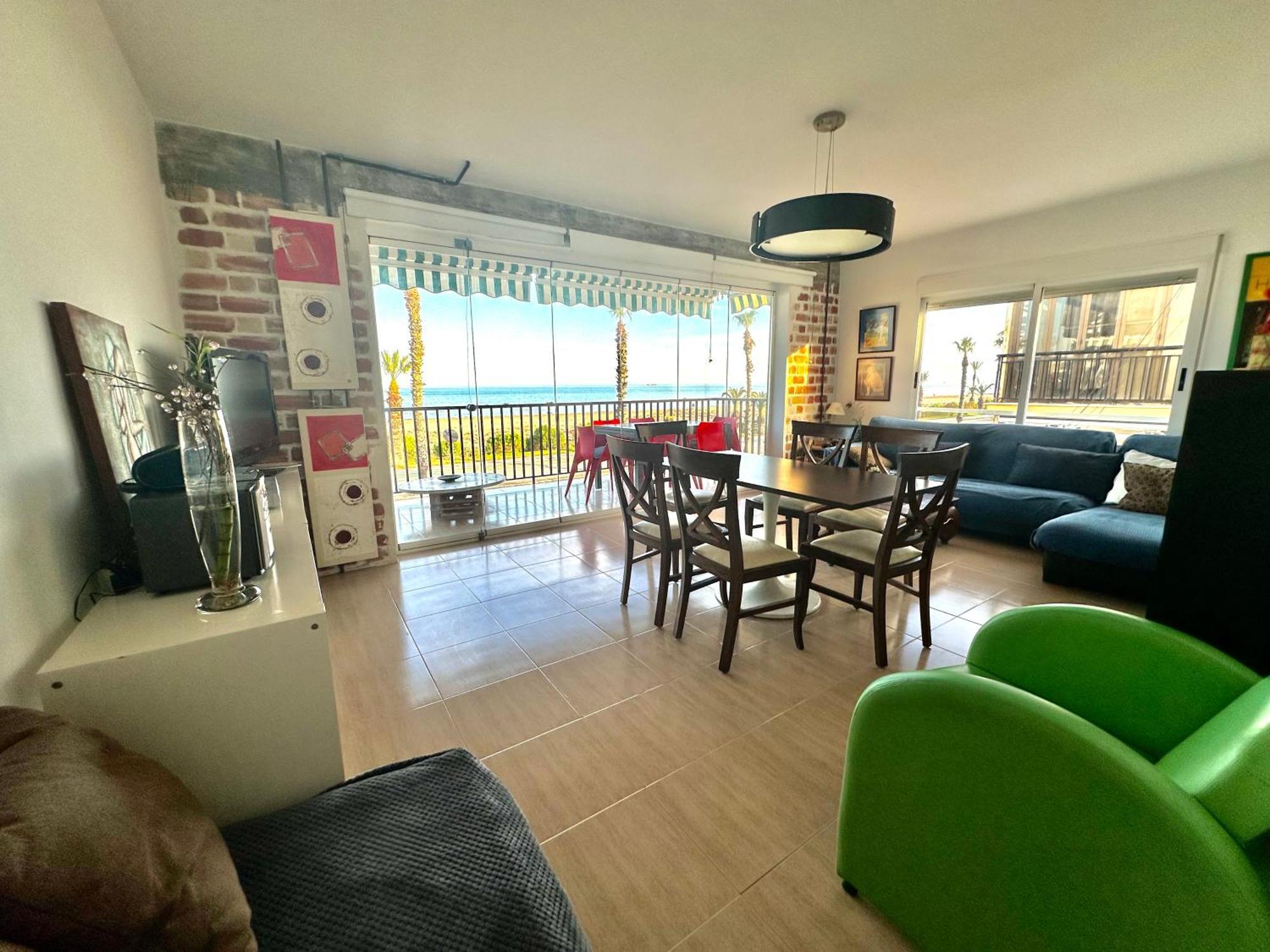 Apartamento Frente Al Mar Беникасим Экстерьер фото